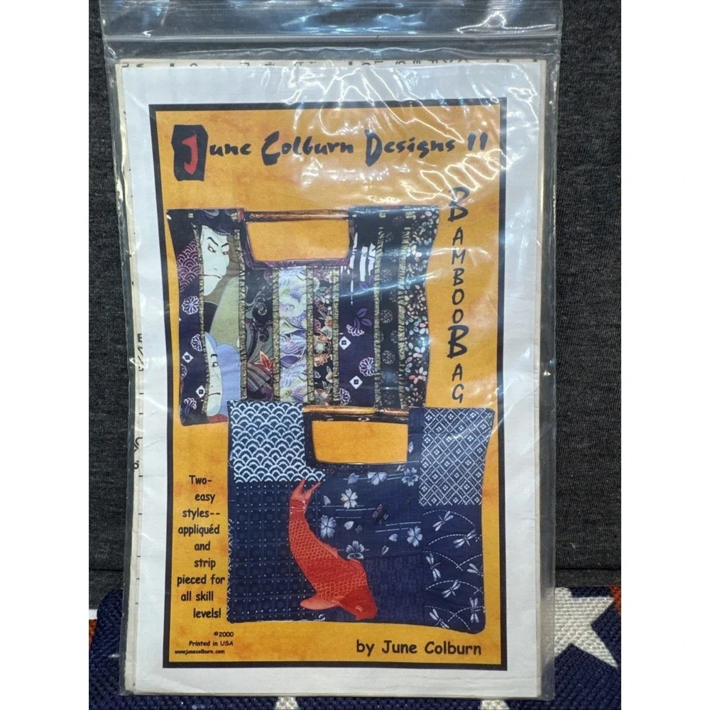 Bamboo Bag - June Colburn Designs II Pattern - Uncut